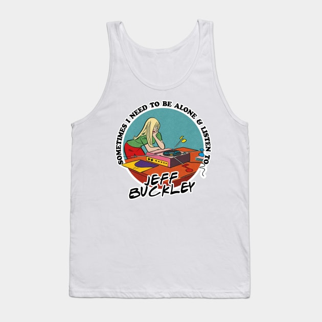 Jeff Buckley  / Music Obsessive Fan Design Tank Top by DankFutura